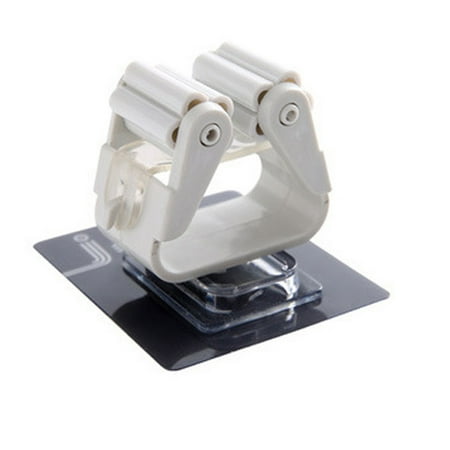 

GETHOME Storage Holders Seamless Wall Hanging Organizer Mop Clip Rack Clamp Hooks