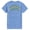 CAROLINA BLUE, variant on - Peppermint Baseball Short Sleeve Graphic T-Shirt