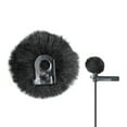 thumbnail image 2 of WE-POLUJ Indoor Outdoor Microphone Windscreen WindShield, Furry Wind Muff for Lapel, 2 of 7