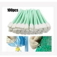 thumbnail image 2 of 100pcs Cleaning Swabs Foam Tips Sponge Stick For Inkjet Printer Optical Equipments, 2 of 4