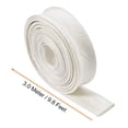thumbnail image 2 of Uxcell High TEMP Fiberglass Sleeve Insulation Cable Protectors 9.8Ft 16mm/ 0.63"  White, 2 of 5