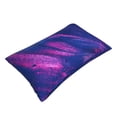 thumbnail image 3 of Bixox Neon Gradient Blue Printed Pillow Protector,Super Soft Ideal for Home,Guests,Rentals - 16"x24", 3 of 8
