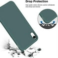 thumbnail image 3 of Entronix Silicone Case for iPhone XR, Soft-Touch Protective Liquid Silicone Cover, Green, 3 of 5