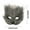 Gray, variant on Premium Plastic Masquerade Mask for Halloween & Costume Parties - Adjustable Half-Face Mask with Intricate Design, Lightweight & Durable for , Themed Events & Performances