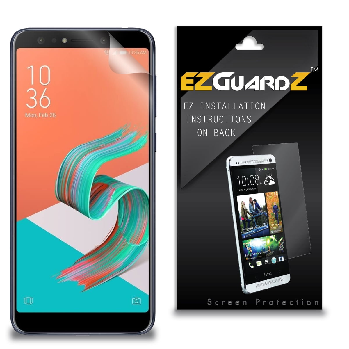 (3-Pack) EZGuardZ Screen Protector for Asus Zenfone 5Q (Ultra Clear) (3-Pack) EZGuardZ Screen Protector for Asus Zenfone 5Q (Ultra Clear)