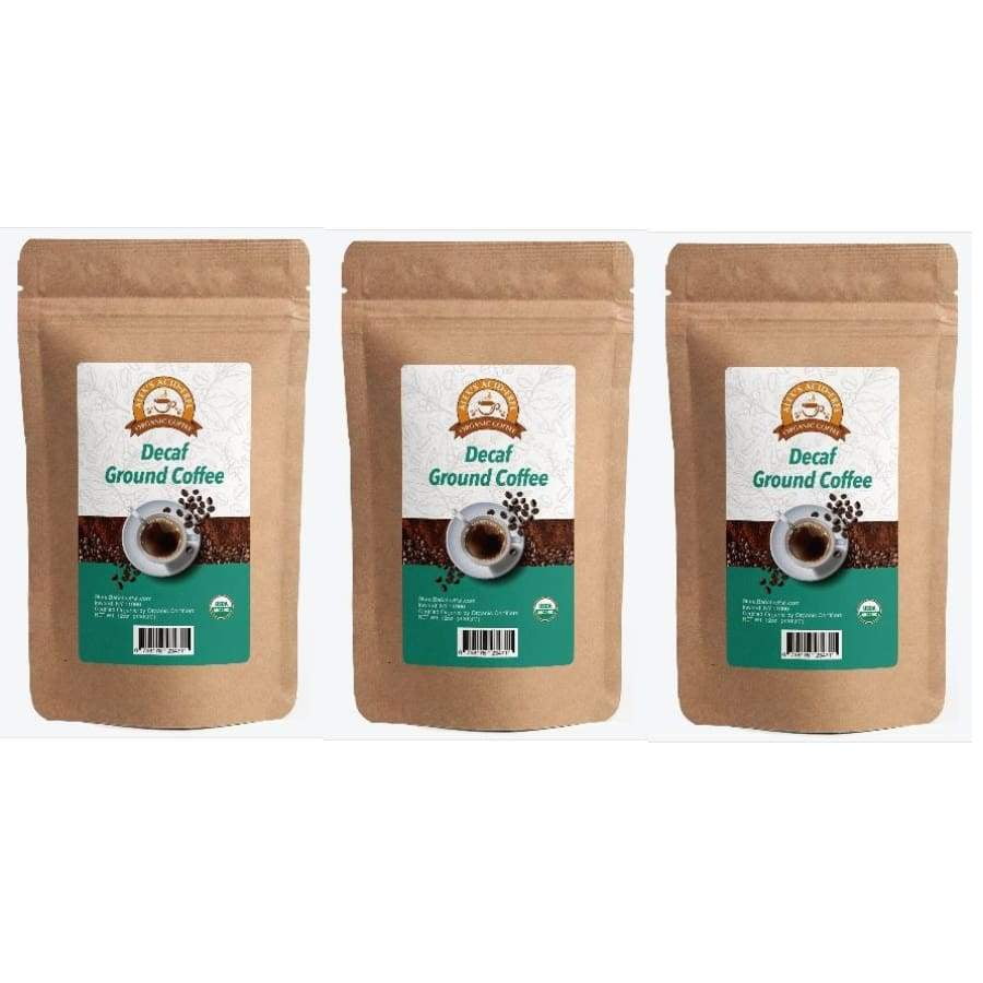 Alex's AcidFree Organic Coffee Fresh Ground Decaf (12oz) Size 3