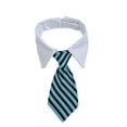 thumbnail image 1 of Piezas ajustable mascota pajarita cuadros negro rojo mascota formal esmoquin traje corbata collar cachorro, 1 of 5