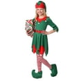 thumbnail image 2 of Girl's Santa's Helper Costume, 2 of 3