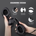 thumbnail image 4 of Onikuma con cable de auriculares Barra de red portátil Ajustable Reducción de ruido Auricular con micrófono Auriculares de recogida de 360 ​​grados Negro Noticed EL005818-01B, 4 of 7