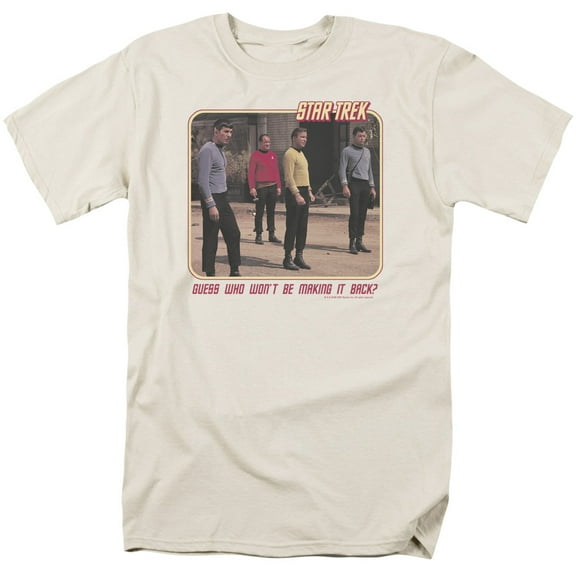 Star Trek Red Shirt Blues Officially Licensed Adult T-Shirt 2XL