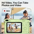 thumbnail image 6 of 1080P Kids Digital Camera Mini Video Camera for Kids 12MP 2.4 Inch IPS Screen Built-in Battery with Neck Strap Mini Desktop Tripod Birthday Christmas Gift for Boys Girls, 6 of 9