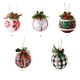 thumbnail image 3 of Yuarrent 6 UNIDS Bola de Navidad Colgante Árbol Chimenea Escaparate de Pared Decoración Colgante de Navidad Temática Festiva Año Nuevo Fotografía Kits de decoración para fiestas Tipo 1 Yuarrent HA070109-01, 3 of 6