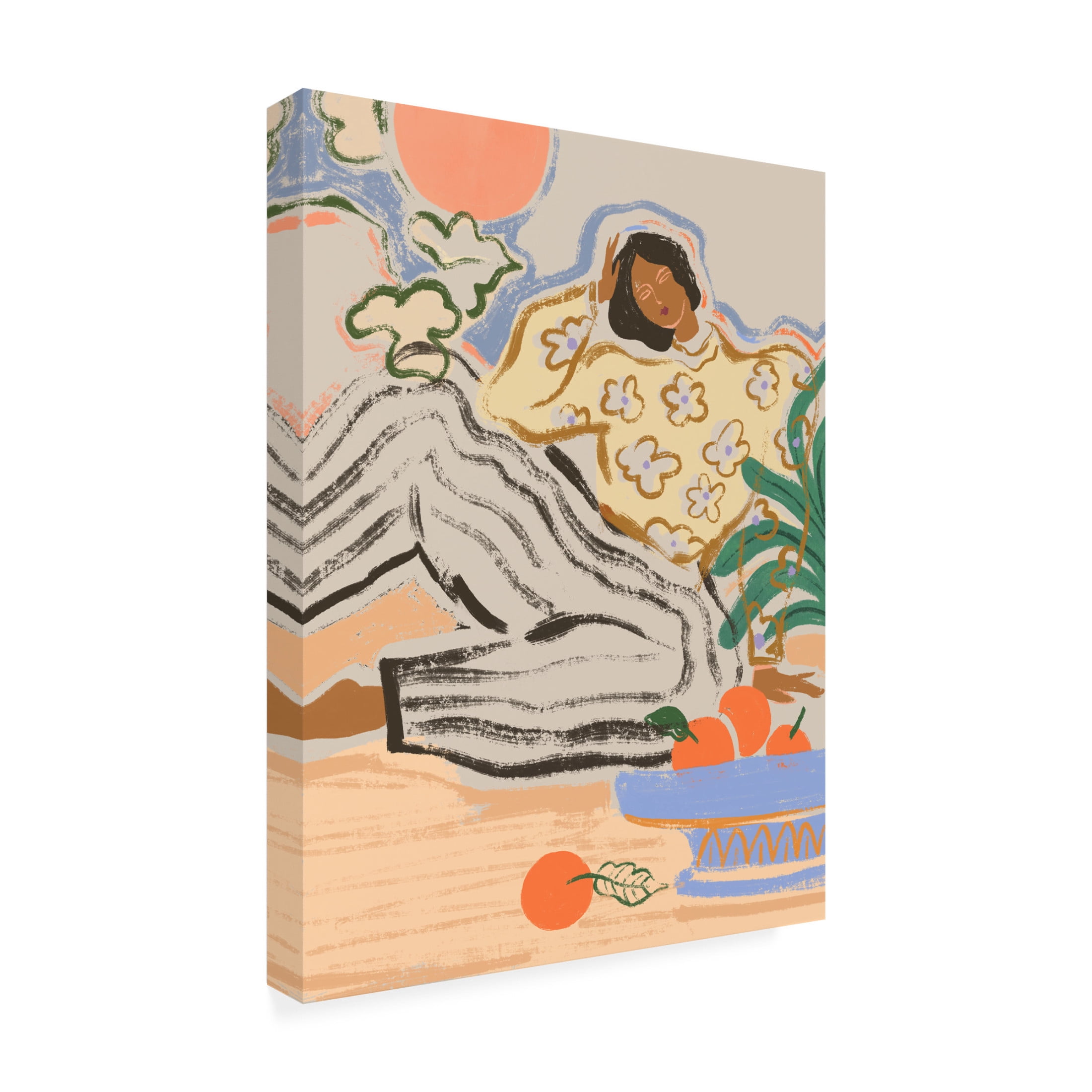 Trademark Fine Art Arty Guava  Lazydays Canvas Wall Art