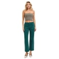 thumbnail image 6 of RISEN High Rise Ankle Flare Patch Pocket Jeans, 6 of 6