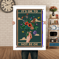 thumbnail image 4 of LOLUIS It’s Ok To Not Be Ok Poster, Vintage Mental Health Awareness Posters, Therapy Counseling Wall Art Home Office Decor DS2, 4 of 7
