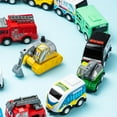 thumbnail image 6 of Brainybites Clearance Toys Under $10 6 Pcs Pull Back City Cars and Trucks Toy Vehicles Set, Friction Powered Cars Toys for Toddlers, Boys, Girls’ Educational Play, Goodie Bags Stuffers, 6 of 7