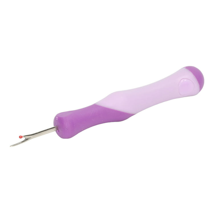 Plastic Hand Sewing Seam Ripper, Easy to Use Cutting Removing Threads, for  Sewing Crafting, Deep Pink, 11x10x79mm