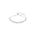 thumbnail image 1 of Pulsera Swarovski Matrix Crystal Pearl con acabado en rodio, 1 of 5