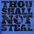 thumbnail image 3 of CafePress - Thou Shall Not Steal Baseball Catcher T Shirt - Men's Classic Graphic Cotton T-Shirt, 3 of 4