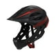 thumbnail image 2 of Casco de bicicleta para niños Casco de bicicleta elegante, casco de ciclismo Casco para en bicicleta Patinaje sobre ruedas al aire negro rojo, 2 of 9