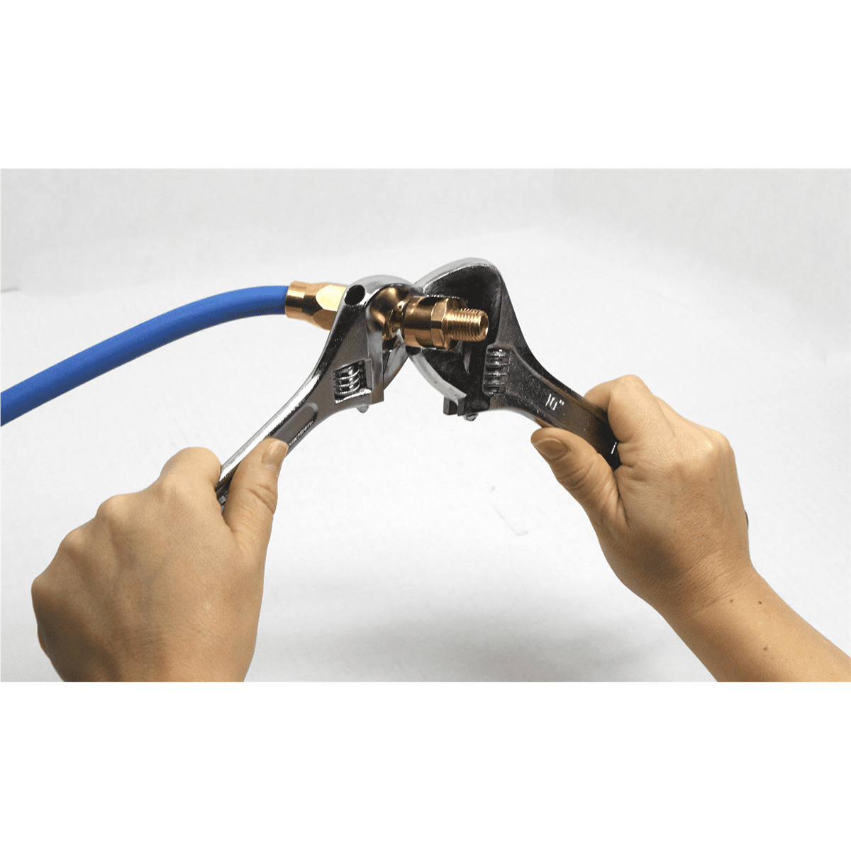 BluBird FFSW38 Fast Fix 3/8" Air Hose Assembly w/ Swivel