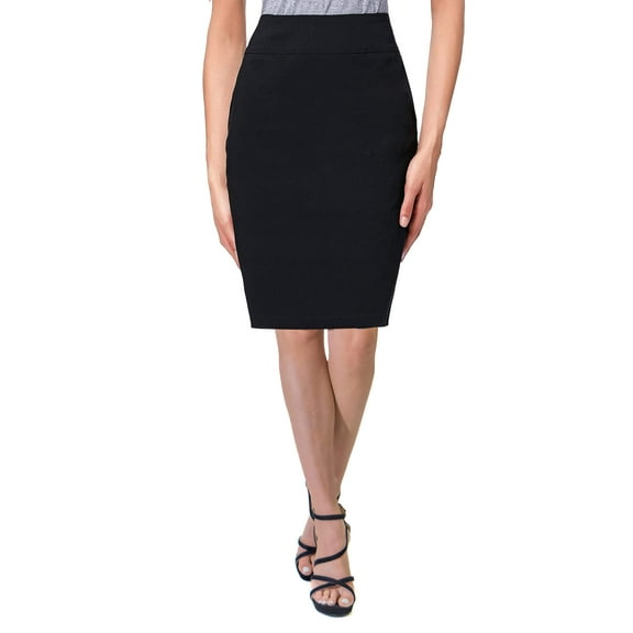 Womens Knee Length Pencil Skirt