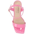 thumbnail image 5 of Journee Womens Tivona Mid Heel Ankle Strap Dress Sandals, Widths Available, 5 of 9