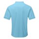 thumbnail image 5 of Blusa de manga corta con cuello alto y cremallera para hombre - Camisa informal de poliéster liso - Oficina/cita/fiesta de verano, 5 of 5