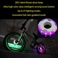 thumbnail image 4 of Enfants Scooter LED Lumière USB Rechargeable 12 Couleurs 37 Modes d'Éclairage Étanche Smart Sensor Hub Light, 4 of 13