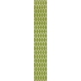 thumbnail image 4 of Unique Loom Trellis Collection Area Rug - Philadelphia (2' 7" x 16' 5" Runner Light Green/Beige), 4 of 11