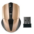 thumbnail image 1 of ZheElen 2.4Ghz Wireless Mouse 1200DPI Adjustable Home Office Computer Game Optical Gaming Cordless Mice,Gold, 1 of 8