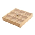 thumbnail image 2 of Abbracc Dried Fruit Platter Tray Appetizer Plate Snack Storage Container Multifunctional 9 Grids, 2 of 9