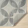 thumbnail image 4 of Grey Carved Petals Indoor Area Rug, High-Low Pile, Better Homes & Gardens, 5' x 7', 4 of 5