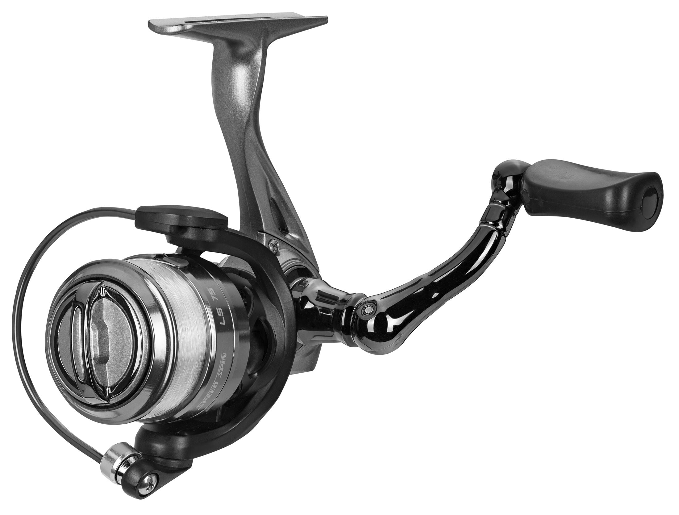 Lew’s Laser Lite Speed Spinning Fishing Reel, Size 50, 5.0:1 Gear Ratio, 6+1 Bearings (Clam Packaging)