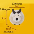 thumbnail image 3 of Cute Takin Plush Keychain, Bag Charm, Bag Accessories, Pendant Decoration for Bag, Purse, Backpack, Handbag for Takin Lover, 3 of 11