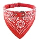 thumbnail image 2 of Moda Perro Bandana Collar Perro Collar Niño Bandana Mediana Cachorro Bandana Con Collar Para Perros - Rojo - M, 2 of 5