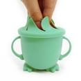 thumbnail image 4 of 2x Taza de Silicona para Aperitivos para Bebé , Contenedor Portátil para Guardar Alimento Aperitivos Yotijar Tazón de fuente de alimentación, 4 of 5