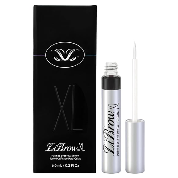 Sérum para cejas LiBrow Purified XL, 6 ml, para que se oscurezca y llene