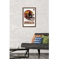 thumbnail image 3 of NFL Washington Commanders - Drip Helmet 22 Wall Poster, 14.725" x 22.375" Framed, 3 of 4