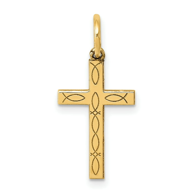Ichthus hotsell cross necklace