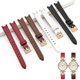 thumbnail image 2 of Correa de reloj con interfaz cóncava negra, marrón y roja para mujer, correa de reloj de calidad con hebilla de acero de la serie Anne Klein AK 1950/9442/9918/9168, 2 of 5