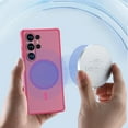 thumbnail image 2 of Designed for Magnetic Samsung Galaxy S25 Ultra Case,[Compatible with MagSafe] [Military Grade Drop Protection] Slim Hybrid Rubber Translucent Matte Shockproof Anti-Fingerprint Phone Case,Rose, 2 of 9
