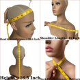 thumbnail image 2 of Cabeza de maniquí Voloria realista para mujer con hombro de PVC, 2 of 6