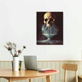 thumbnail image 2 of COMIO Thriller Adventure Game Until Dawn Skull Hourglass Poster Decorative Painting Canvas Wall Art Living Room Posters Bedroom Painting, 2 of 4