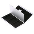 thumbnail image 2 of TOPINCN Portable Aluminum for 6Pcs SD Memory Cards Storage Box Case Holder Protector Easy Carry, Memory Card Case, SD Card Case, 2 of 4