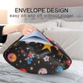 thumbnail image 4 of Yayeee Pillowcase Standard Size Set of 2 Satin Wrinkle Resistant Pillow Case, Moon Pattern, 4 of 7