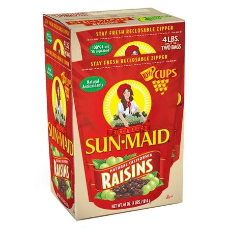 Product of Sun-Maid California Raisins, 4 lbs. [Biz (Best Brand Of Raisins)