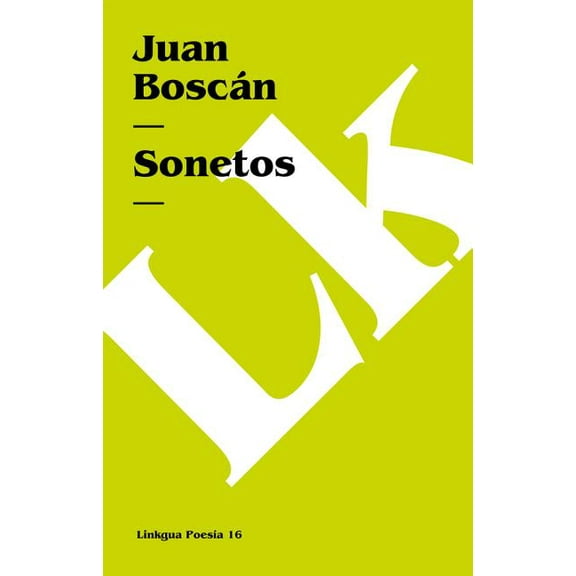 PoesÃÂa Sonetos, Book 16, (Paperback)