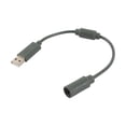 thumbnail image 1 of XBOX360 Gamepad Cable, USB Breakaway Adapter Connection Cord Plug Gray 10.6inch with for Wired Controller, 1 of 8