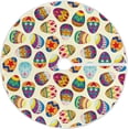 thumbnail image 1 of FMSHPON Easter Egg Xmas Christmas Tree Skirt Stand Mat for Holiday Party Decoration Indoor Outdoor 36 inches, 1 of 6